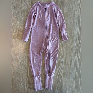 Little Sleepies Pink Footie One Piece